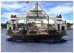 Photo of the Ribault Ferry